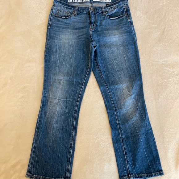 DKNY “Ave B” Ultra Skinny Crop Jeans - Size 4 - Picture 9 of 12